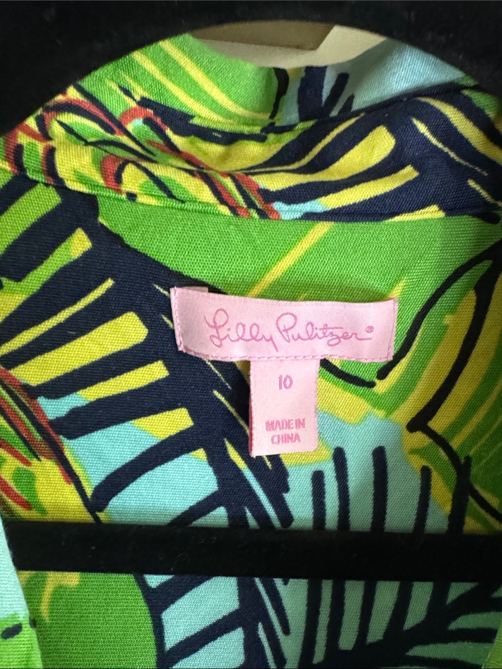 🌸 Lilly Pulitzer 100% Silk Shirt Dress - Picture 2 of 5